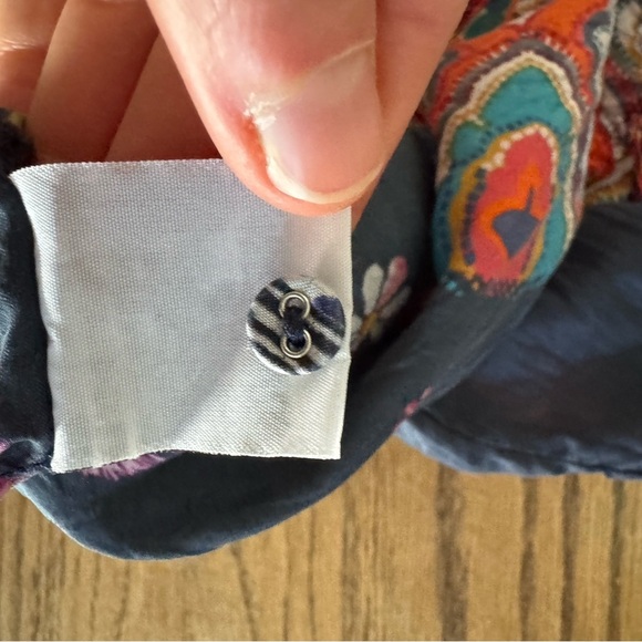 Johnny Was Lindero Scarlett silk blouse vibrant colorful
Boho free spirt XXS - Picture 7 of 11